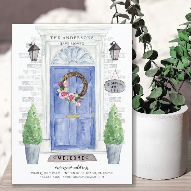 Blue Front Door Moving Announcement (Creator Uploaded)