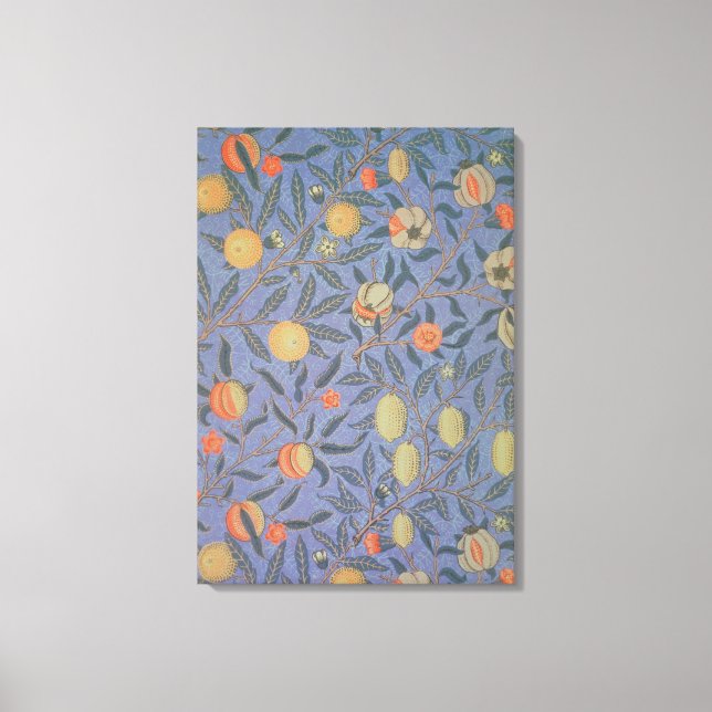 Blue Fruit' or 'Pomegranate' Canvas Print (Front)