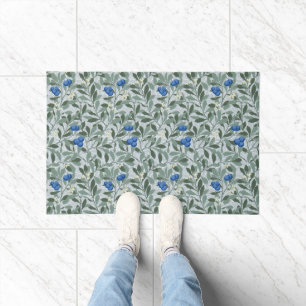 Blue Fruit, William Morris Doormat