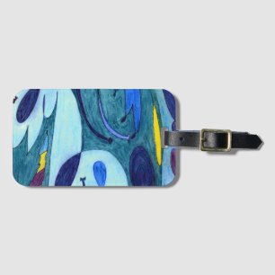 Blue Fumes Luggage Tag