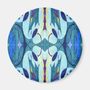 Blue Fumes Magnet