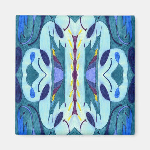 Blue Fumes Magnet