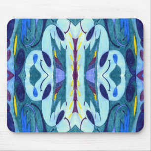 Blue Fumes Mouse Mat
