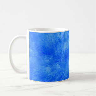 Blue Fur Frenzy Coffee Mug
