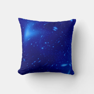 Blue galaxy 2 cushion