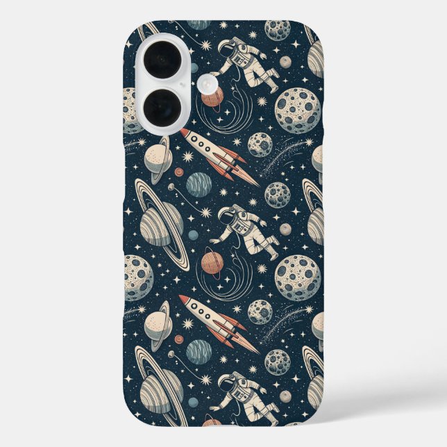 Blue Galaxy Adventure Case-Mate iPhone Case (Back)