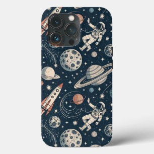 Blue Galaxy Adventure iPhone 13 Pro Case