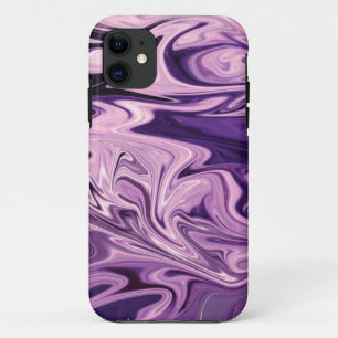 Blue galaxy art pattern iPhone 11 case