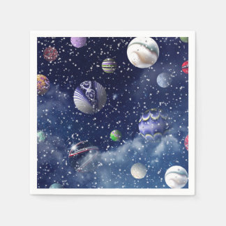 Blue Galaxy  Napkin