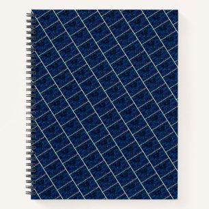 Blue Galaxy Notebook