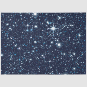 Blue Galaxy Series Design 7 Tissue Paper