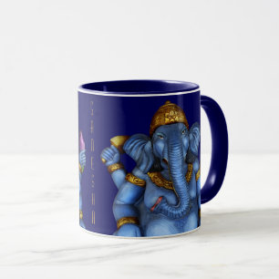 Blue Ganesha Mug
