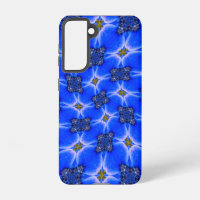 Blue Garden Anemone Pattern