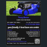 Blue Garden Lawn-Mower, Lawn Care Services Flyer<br><div class="desc">Blue Garden Lawn-Mower,  Lawn Care Services Advertising Flyer by The Business Card Store.</div>