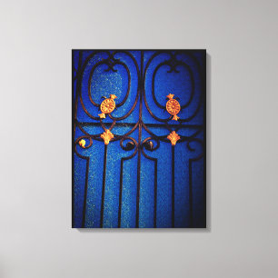 Blue Gate  Canvas Print