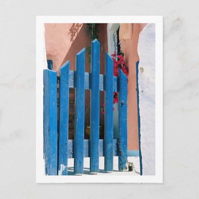 Blue gate Postcard (Front)