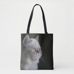 BLUE GAZE TOTE BAG
