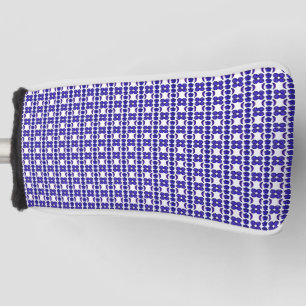 Blue Gem Art Structure Golf Head Cover