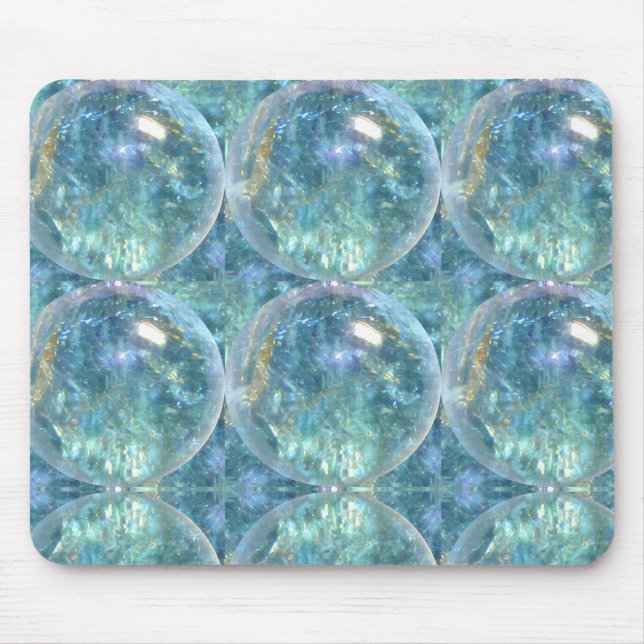 Blue Gem Mouse Mat (Front)