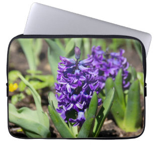 Blue Geocinth in spring Laptop Sleeve