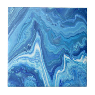 Blue Geode Tile
