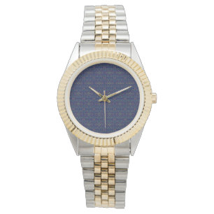 Blue Geometric eWatch Watch