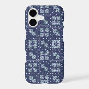 Blue Geometric shapes Pattern 