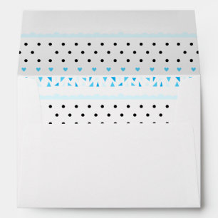 Blue Geometrics Envelope