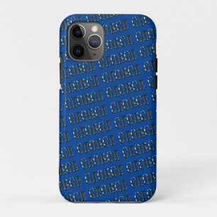 Blue George Name,    iPhone 11 Pro Case