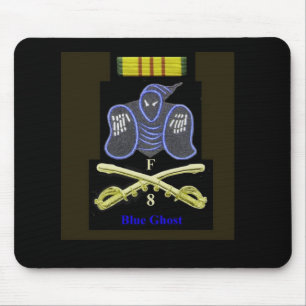 Blue Ghost mouse pad