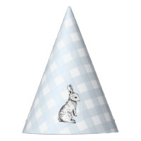 Blue Gingham Bunny Rabbit
