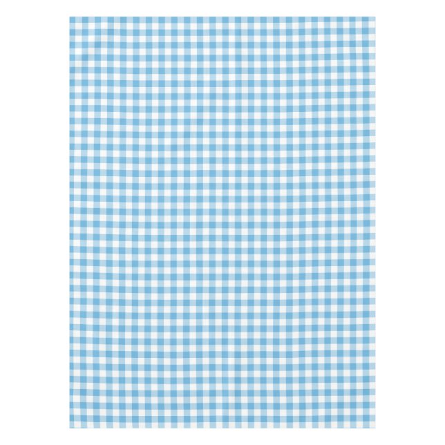 Blue Gingham Tablecloth (Front)