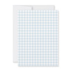 Blue Gingham Teddy Bear Balloon Boy 1st Birthday