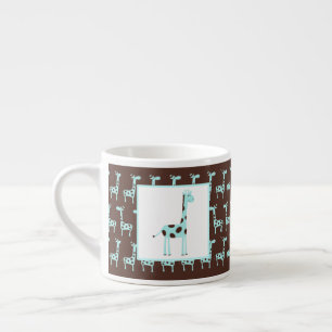 Blue Giraffe Espresso Cup