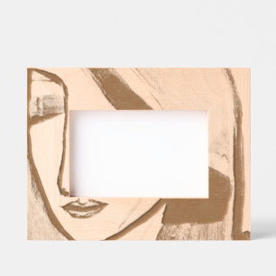 Blue Girl Etched Frames