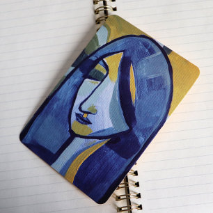 Blue Girl Thank You Card