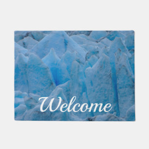Blue Glacier Welcome Doormat