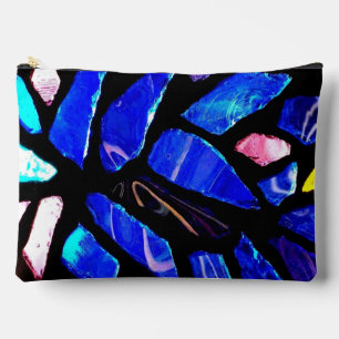 'Blue Glass' Accessory Bag