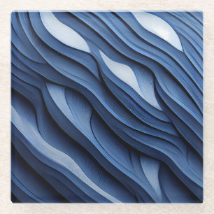 Blue Glass Coaster
