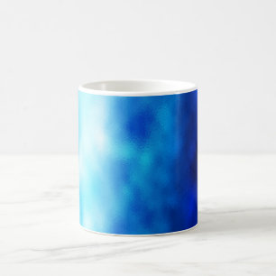 Blue Glass Coffee Mug