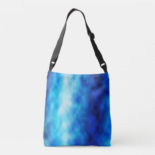 Blue Glass Crossbody Bag