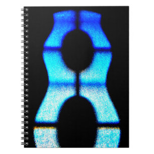 Blue Glass Notebook
