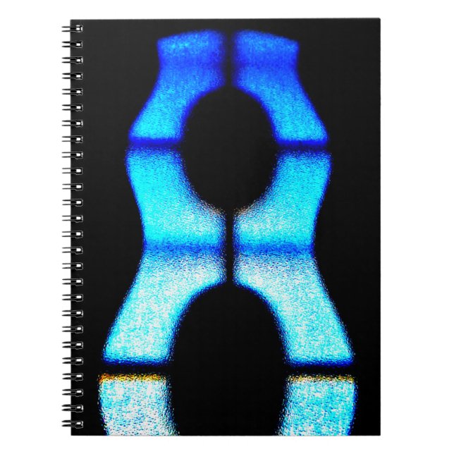 Blue Glass Notebook (Front)