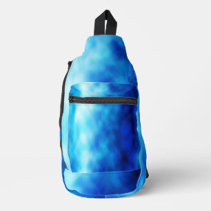 Blue Glass Sling Bag