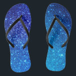 Blue Glitter Bachelorette Party   Flip Flops<br><div class="desc">Blue Glitter Weekend Bachelorette  design. This Bachelorette party flip-flops combines two size of font for more dynamic look.

For matching items please follow the link:


 In case you need customisation for the design be free to contact me : szdesigns2021@gmail.com</div>
