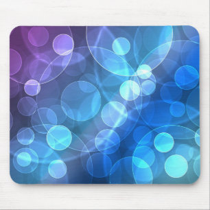 blue glitter mouse mat
