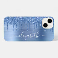 Blue Glitter Personalised