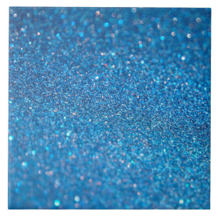 Blue Glitter Shiny Style Tile