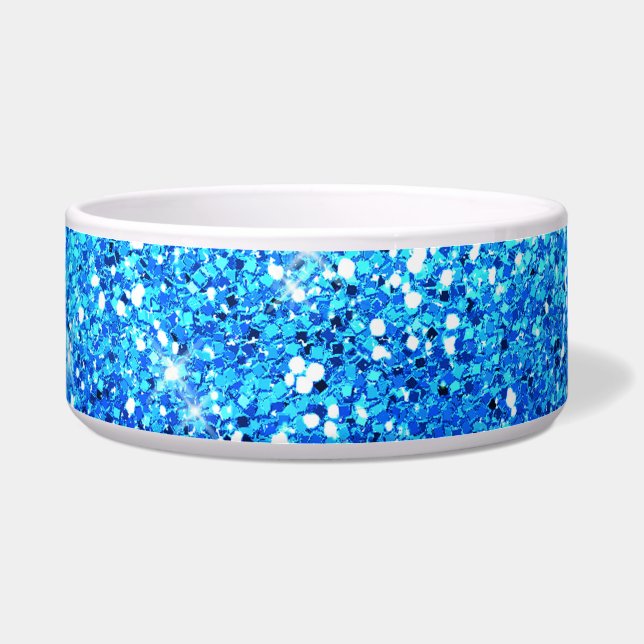 Blue Glitters Sparkles Texture (Front)