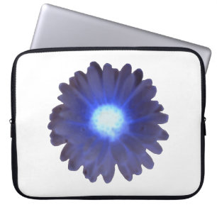 Blue Glow Marigold Laptop Bag